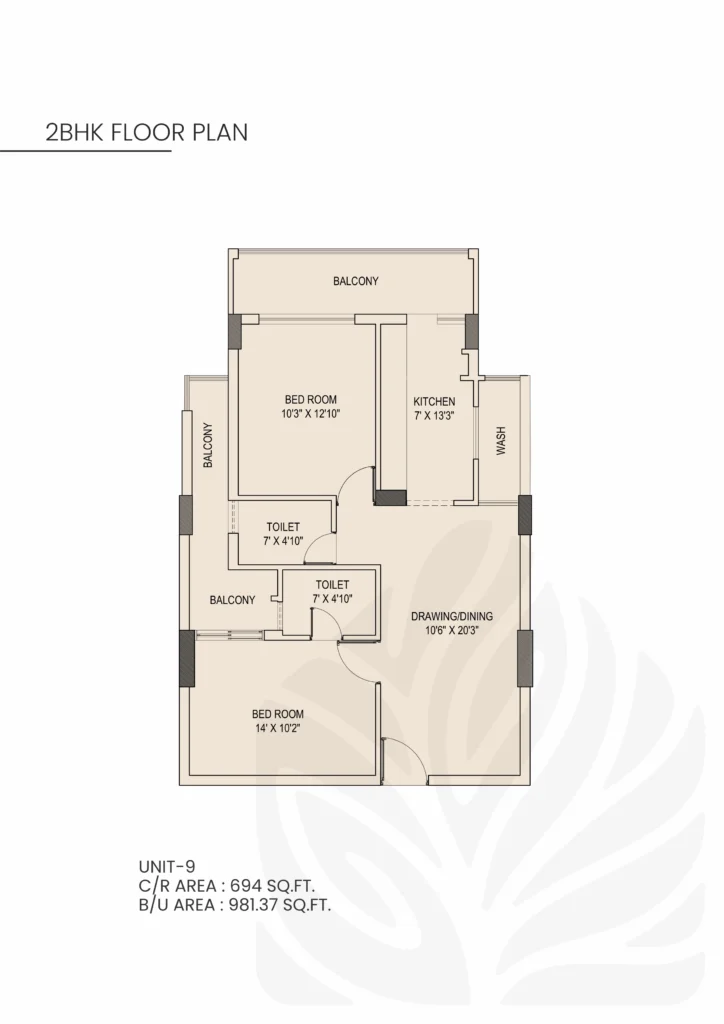2Eden Garden Floor Plans